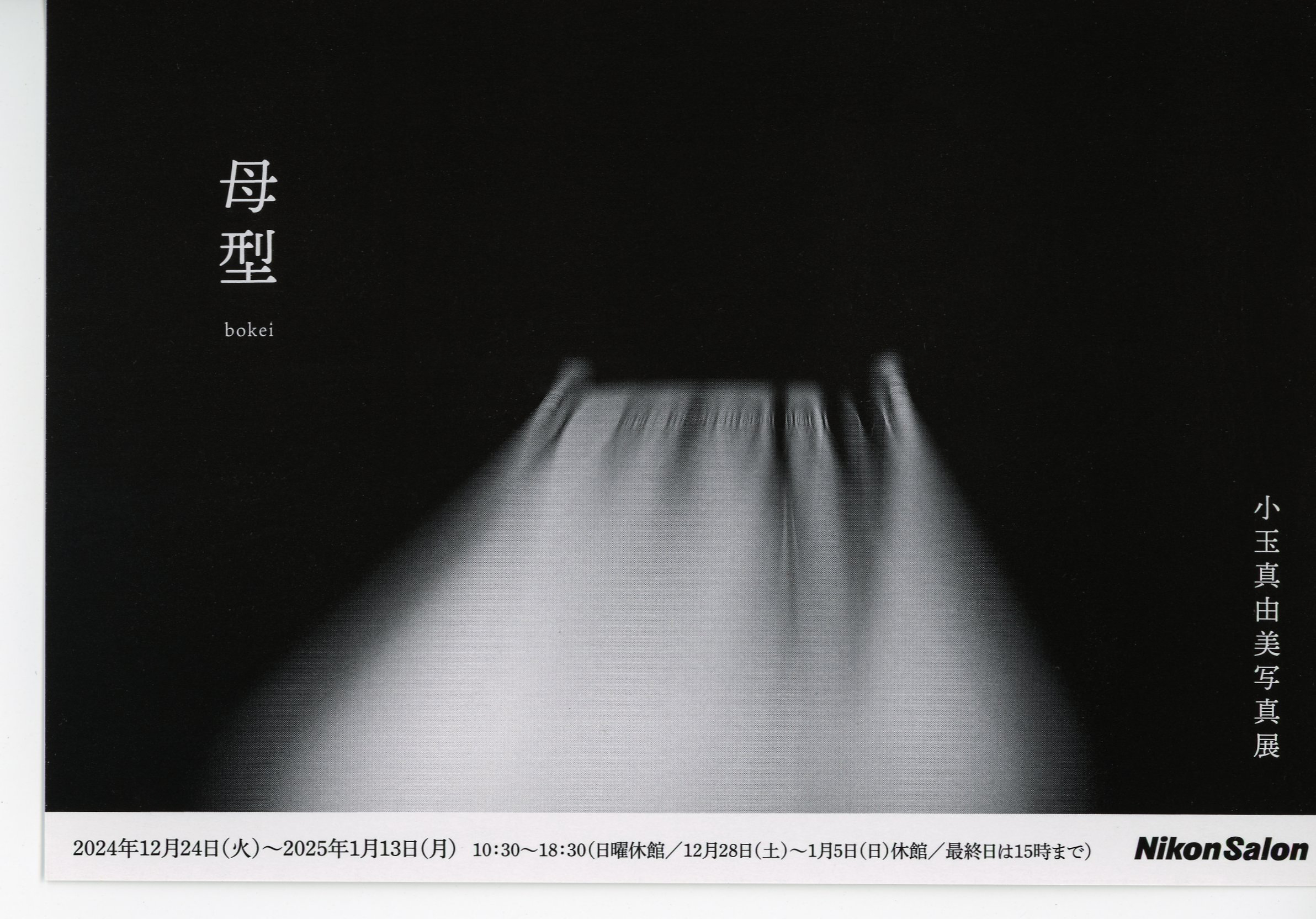 Mayumi Kodama “BOKEI”＠Nikon Salon